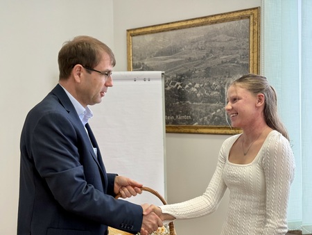 Župan sprejel tenisačico Niko Štor (5)